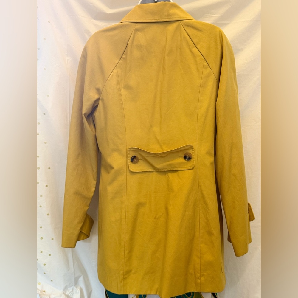 Grace Elements Yellow Trench Coat - image 2
